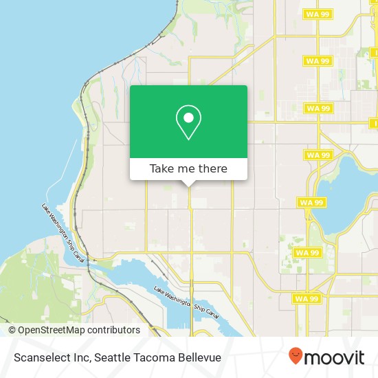 Scanselect Inc map