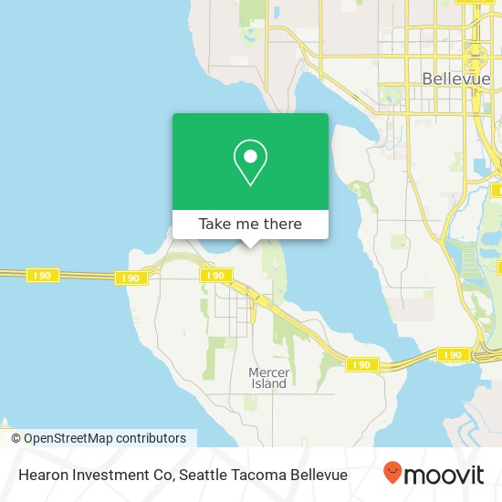 Hearon Investment Co map