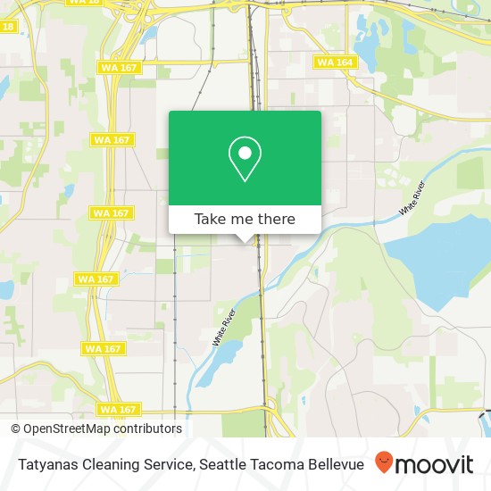 Tatyanas Cleaning Service map