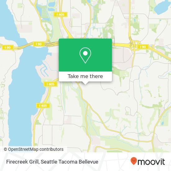 Firecreek Grill map