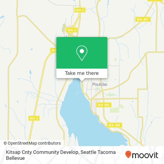 Mapa de Kitsap Cnty Community Develop