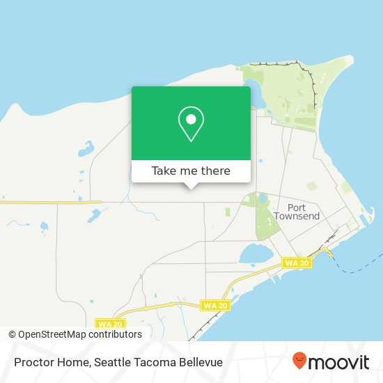 Proctor Home map