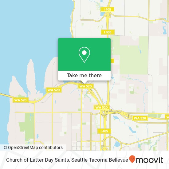 Mapa de Church of Latter Day Saints