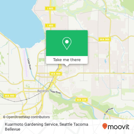 Mapa de Kuarmoto Gardening Service