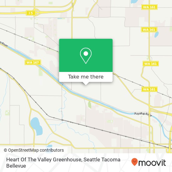 Heart Of The Valley Greenhouse map