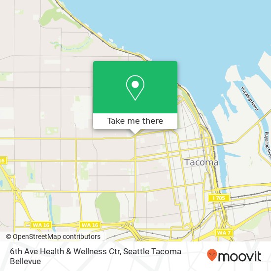 6th Ave Health & Wellness Ctr map
