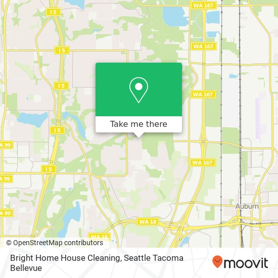Bright Home House Cleaning map