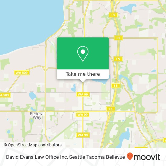 David Evans Law Office Inc map