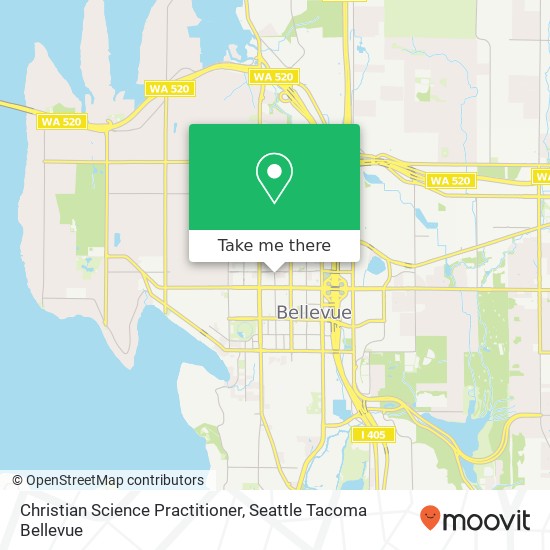 Christian Science Practitioner map