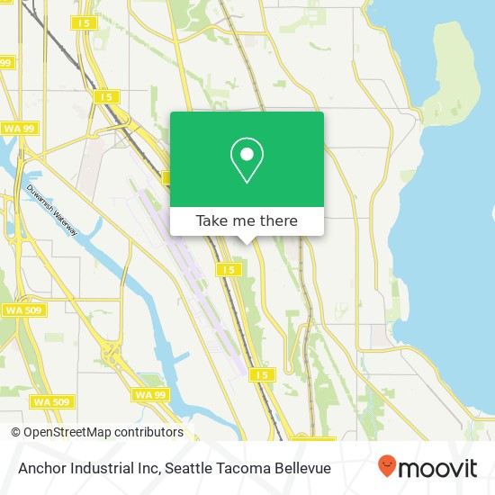 Anchor Industrial Inc map