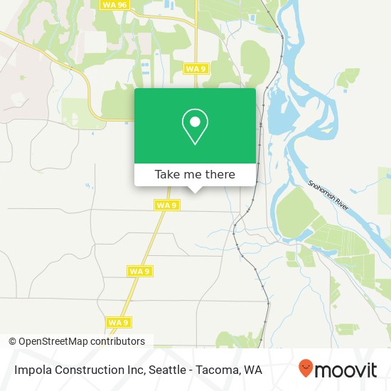 Impola Construction Inc map