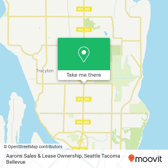 Mapa de Aarons Sales & Lease Ownership