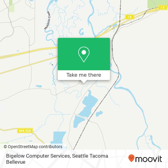 Mapa de Bigelow Computer Services