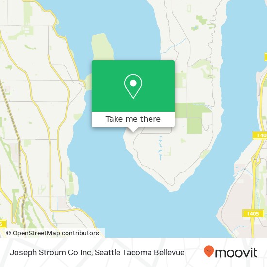 Mapa de Joseph Stroum Co Inc