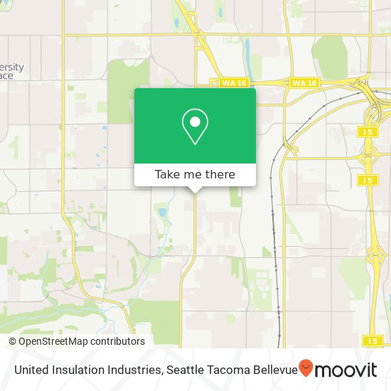 Mapa de United Insulation Industries