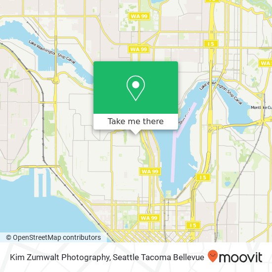 Kim Zumwalt Photography map