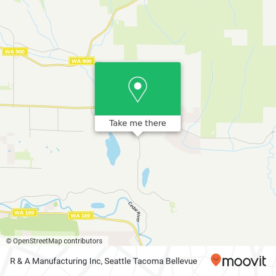 R & A Manufacturing Inc map