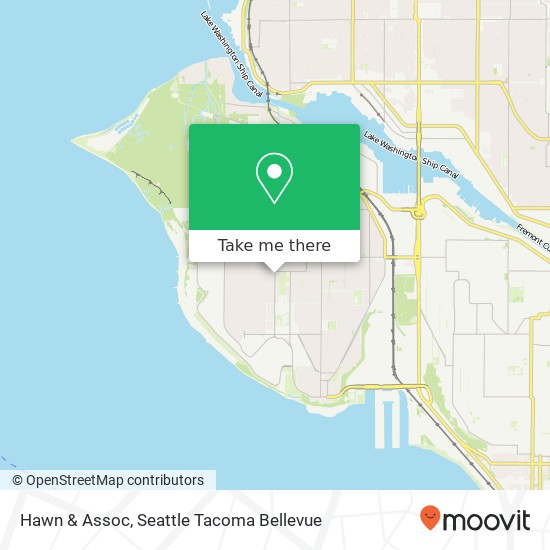 Mapa de Hawn & Assoc