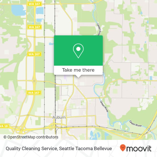 Mapa de Quality Cleaning Service
