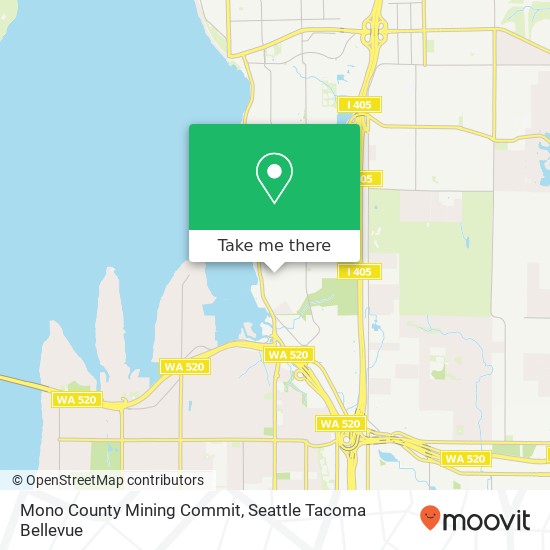 Mono County Mining Commit map
