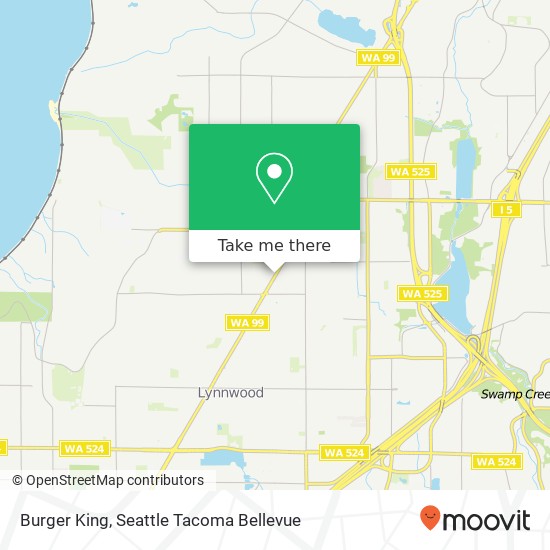 Burger King map