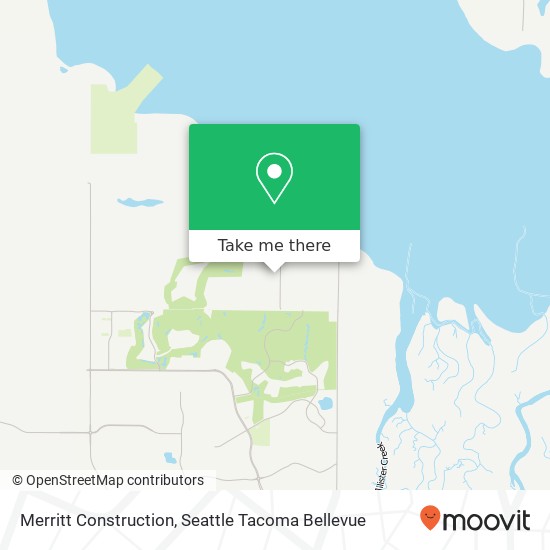 Mapa de Merritt Construction