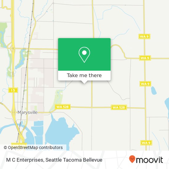 M C Enterprises map