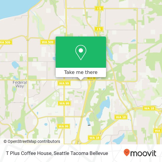 T Plus Coffee House map