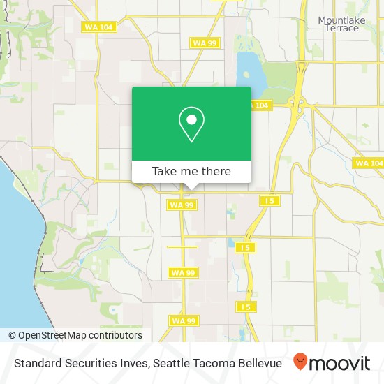 Mapa de Standard Securities Inves