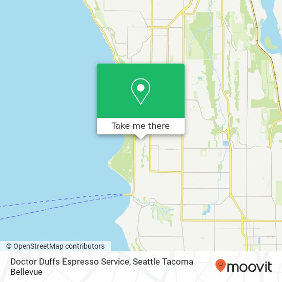 Mapa de Doctor Duffs Espresso Service