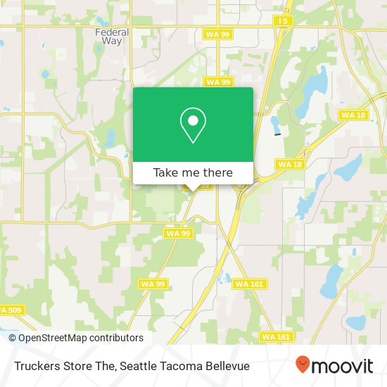 Mapa de Truckers Store The