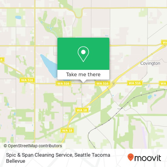 Spic & Span Cleaning Service map