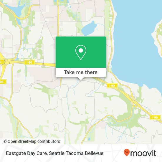 Eastgate Day Care map