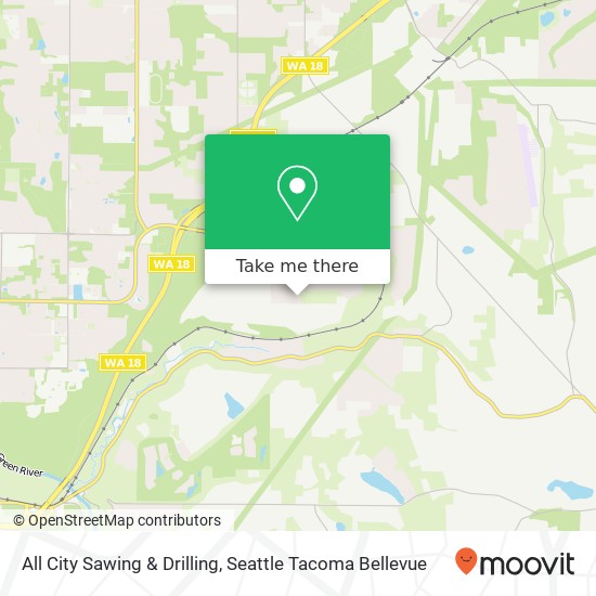 All City Sawing & Drilling map
