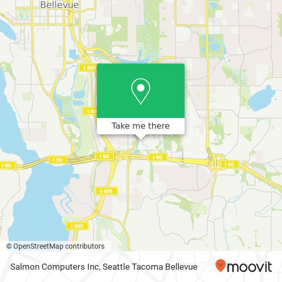 Salmon Computers Inc map