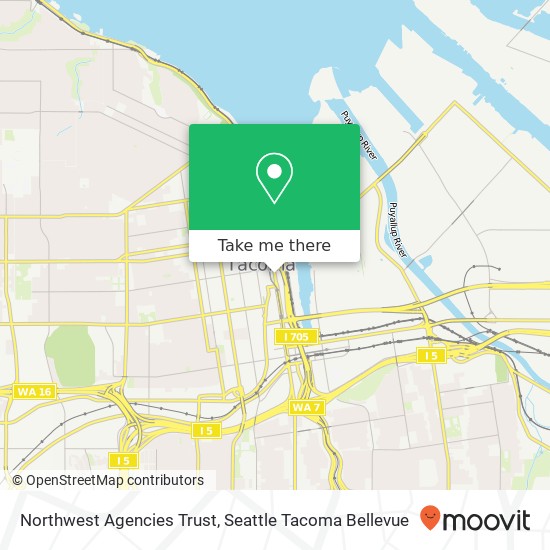 Mapa de Northwest Agencies Trust