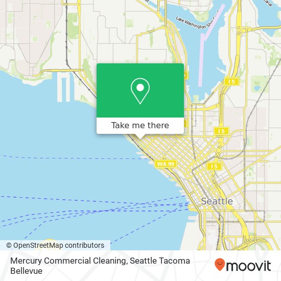 Mapa de Mercury Commercial Cleaning