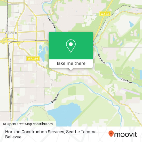 Horizon Construction Services map