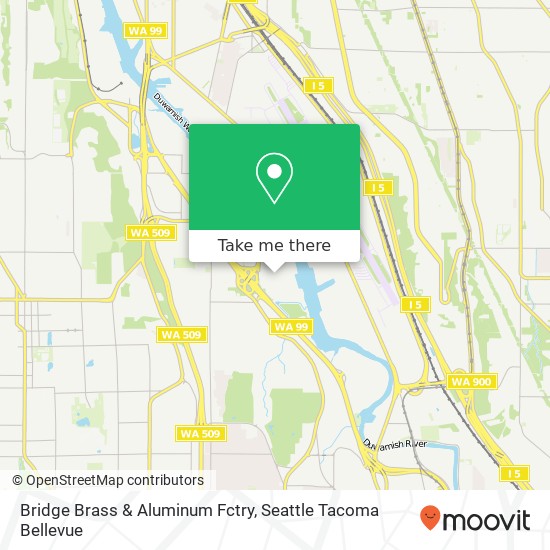 Mapa de Bridge Brass & Aluminum Fctry