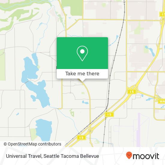 Universal Travel map