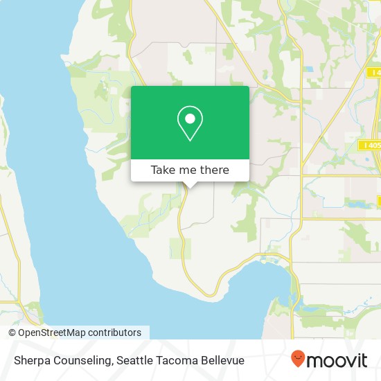Mapa de Sherpa Counseling