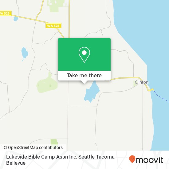 Lakeside Bible Camp Assn Inc map