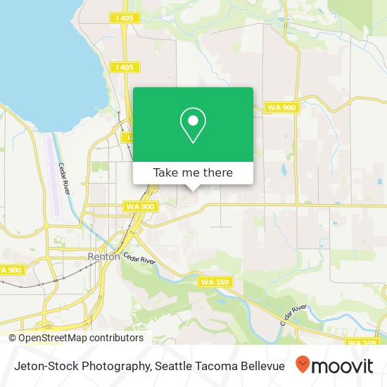 Jeton-Stock Photography map