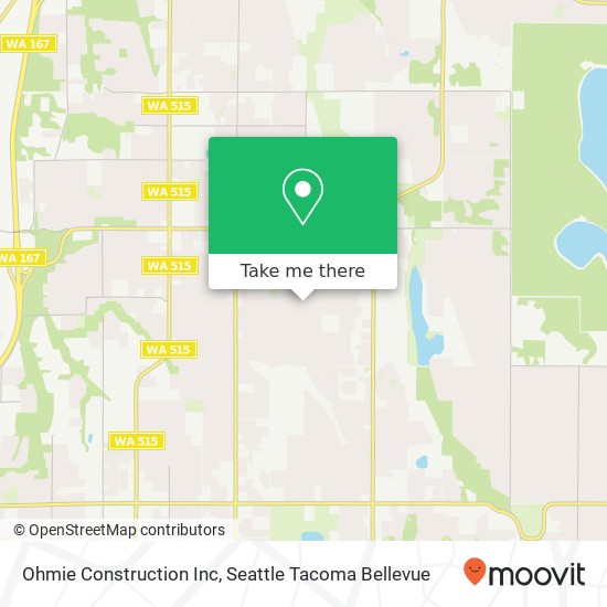 Mapa de Ohmie Construction Inc