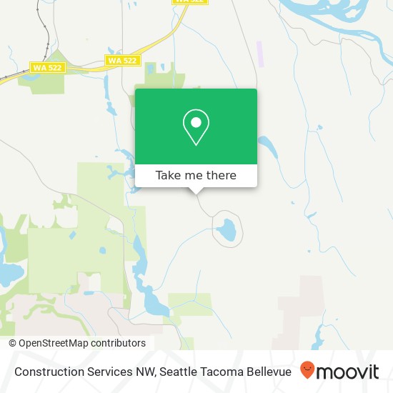 Mapa de Construction Services NW