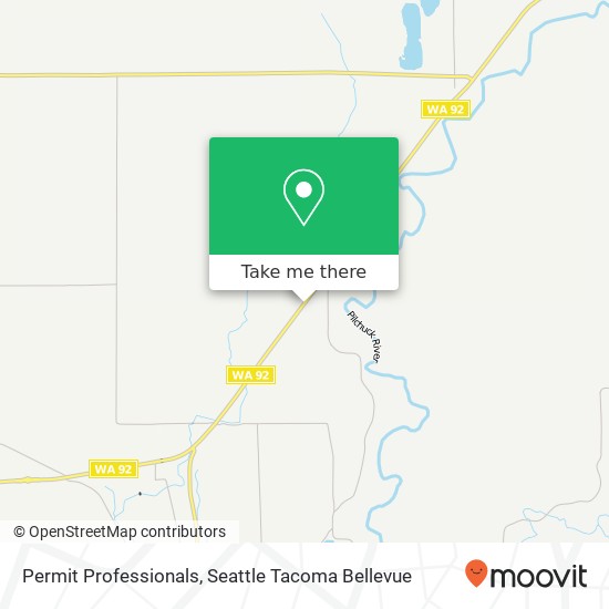 Permit Professionals map