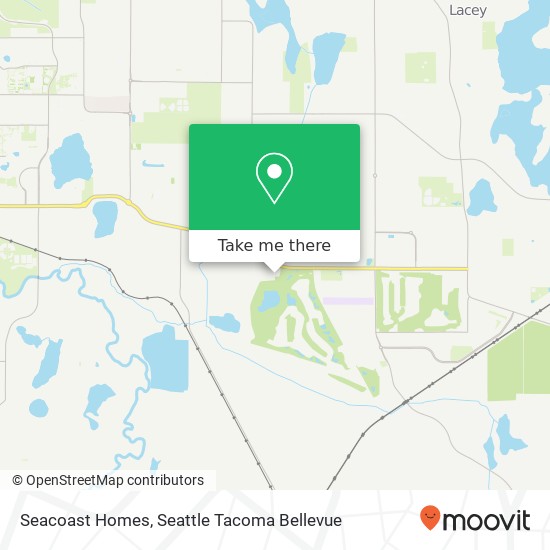 Seacoast Homes map