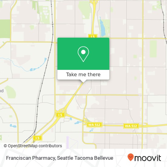 Franciscan Pharmacy map