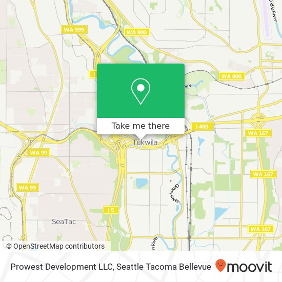 Mapa de Prowest Development LLC