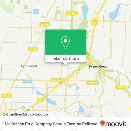 McKesson Drug Company map